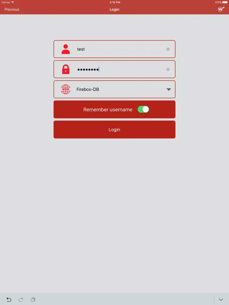 WatchGuard FireClient iPad 应用截图